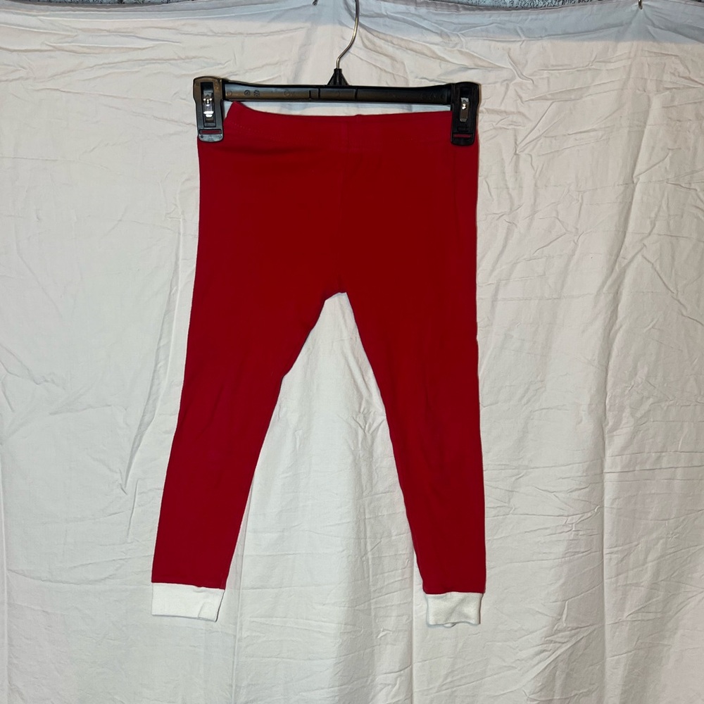 Carter's Red Santa Pajama Jogger Set - Picture 3 of 4